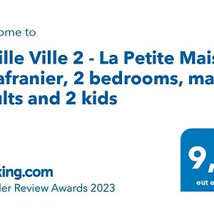 Apartment Vieille 2 - La Petite Maison A Safranier, 2 Bedrooms, Max 4 Adults And 2 Kids